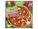 Pizza végane cuite au four à pierre