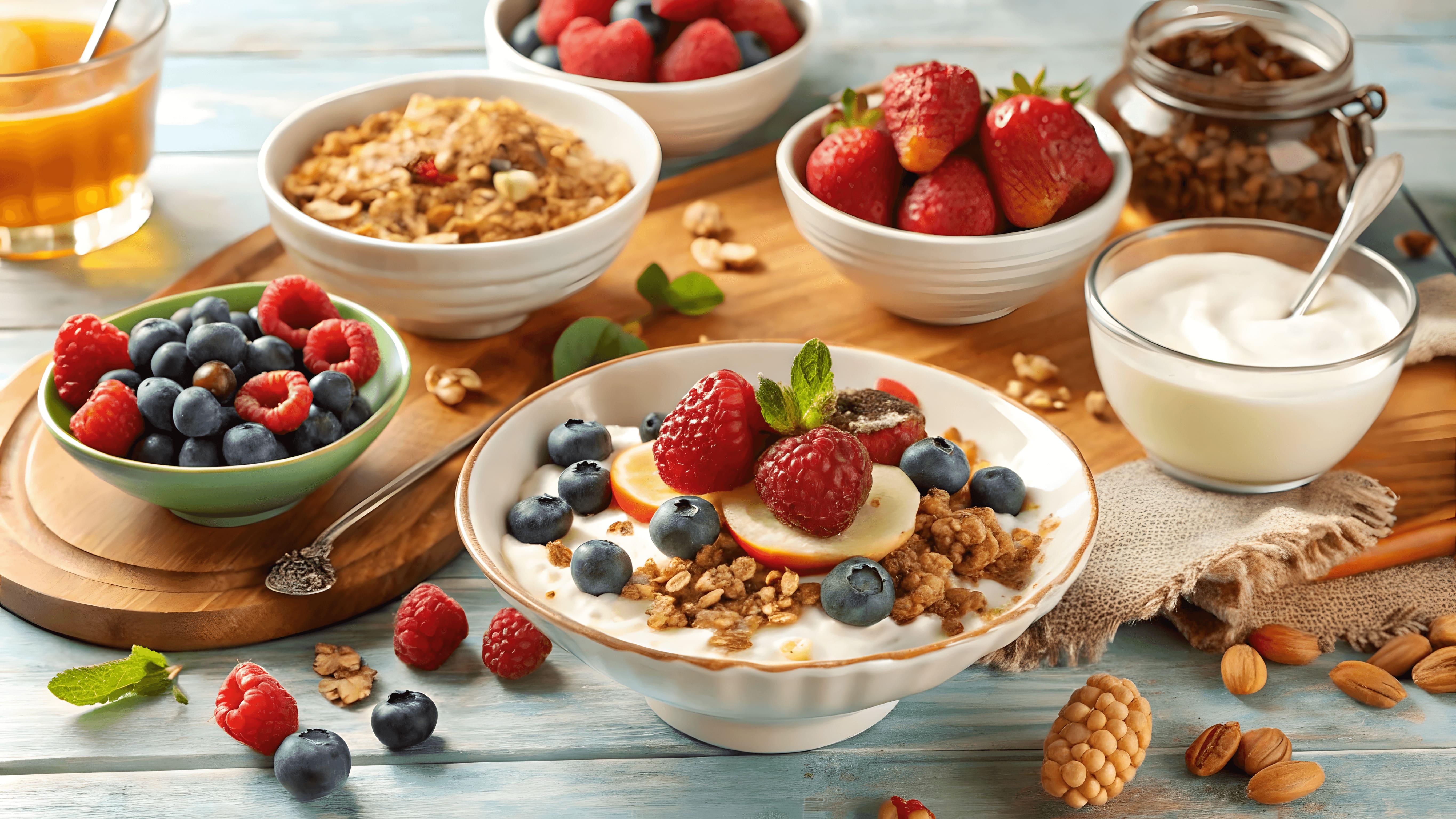 Müesli & Brotaufstrich